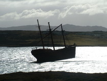 Shipwreck in Stanley